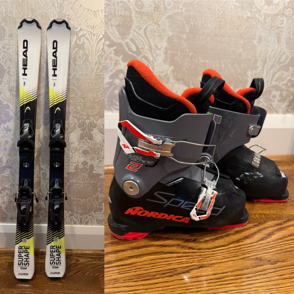 HEAD Supershape Team Skis + Nordica Boots – Bundle or Separate!